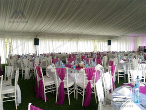<strong>20x40m</strong> Glass <strong>Marquee</strong> Wedding <strong>Tent</strong> Outdoor Party <strong>Tent</strong> for Ceremony - Product Image 4
