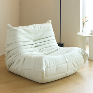 Fauteuil pouf Caterpillar carré en mousse, confortable, pour salon, chambre à coucher, usage adulte, style nordique - Product Image 3