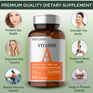 Vente chaude Améliorer l'immunité Vitamine D E Acétate Palmitate Supplément Vitamine <span class=keywords><strong>a</strong></span> Comprimés pour la santé de la peau Développement osseux - Product Image 4