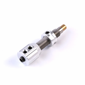 Accessoires pour arc recurve en Alu6061 <span class=keywords><strong>Rouge</strong></span> Noir Argent, Plunger Bicaster avec coussinet - Product Image 5