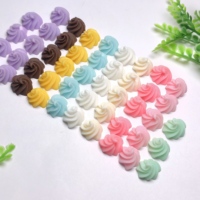 Mini Figurines de Gâteaux Mixtes, Macarons, Desserts, Glaces, Miniatures en Résine Planaire pour Bricolage, Décoration d'Intérieur, Accessoire de Coque de Téléphone