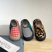 Chaussures en toile pour enfants en gros, chaussures décontractées antidérapantes pour garçons et filles, chaussures de marche confortables pour bébés