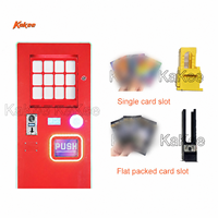 Distributeur automatique de cartes à collectionner en gros pour usine, avec support pour cartes individuelles et autocollants plats