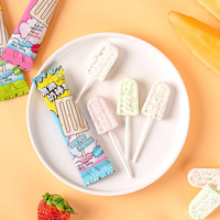 En gros, friandises ludiques pour enfants au goût de lait, packs individuels assortis de bonbons pétillants et sucettes glacées sucrées