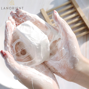 Jabón Artesanal de Leche de Cabra con Aceites Esenciales y Sal Marina Orgánica <span class=keywords><strong>Natural</strong></span> OEM, Blanqueador, para Eliminar el Acné Profundo de la Piel - Product Image 3