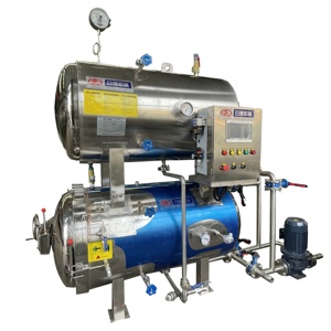 La storta alimentare ad alta temperatura e alta pressione sterilizza accuratamente il cibo - Product Image 4