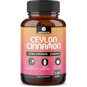 Ceylon quế viên nang với Gừng gốc và NGHỆ CURCUMIN bột tự nhiên tâm trí & cơ thể cân bằng hỗ trợ Vegan viên nang