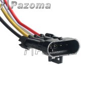 Phare avant à faisceau haut/bas E-Mark E9 pour moto Harley Dyna Fat Bob FXDF modèles 2008-2019