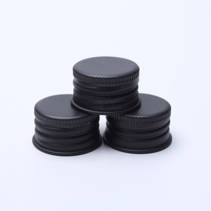 20mm 24mm 28mm アルミ製金属スクリューキャップ アルミ製ジャー蓋 ガラス瓶用 - Product Image 1