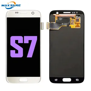 Téléphone portable OLED avec cadre écran tactile LCD pour Samsung Galaxy S7 Digitizer LCD Remplacements