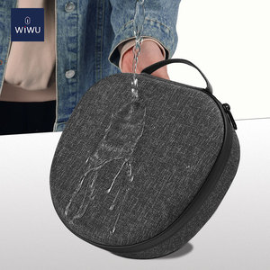 WiWU OEM-funda protectora para auriculares, impermeable, con soporte inteligente para Airbuds <span class=keywords><strong>max</strong></span> - Product Image 2