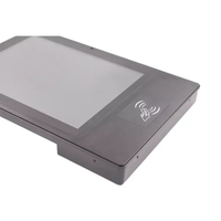 Tablet Android resistente Poe Powered 15,6 ''17,3'' Panel de tableta de pantalla ancha Pc con lector UHF 13,56 Mhz RFID / NFC