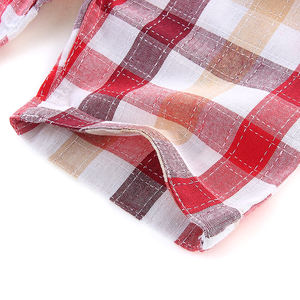 Shorts d'été colorés à carreaux pour bébés, fabriqués en Chine - Product Image 4