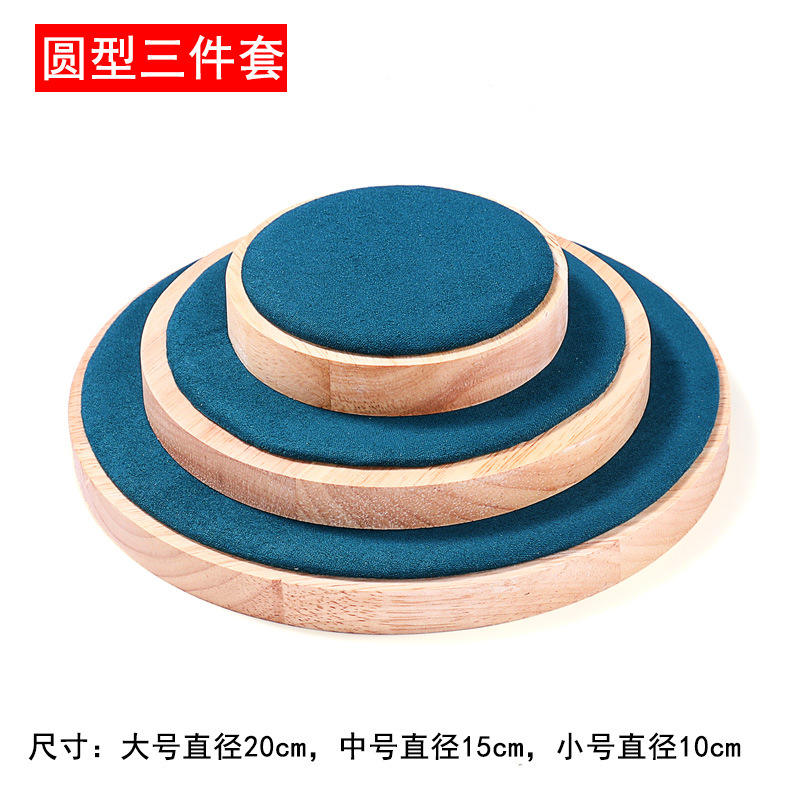 Ensemble trois pièces rond vert