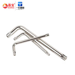 Fabricant de vis 45 #   <span class=keywords><strong>Clé</strong></span> Allen Torx <span class=keywords><strong>creuse</strong></span> longue en acier T10-T50 - Product Image 2