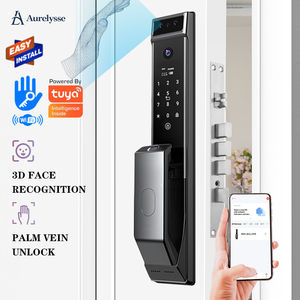Serrure intelligente sans contact Aurelysse avec scanner de paume entièrement automatique et authentification de haute précision de qualité médicale - Product Image 1