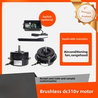 Moteur BLDC pour hotte aspirante, en cuivre pur, haute puissance, faible bruit, fréquence variable, universel, échantillon OEM personnalisé disponible