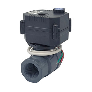 Flomarvel Fh-mo/fh-s 2.5nm Válvula de Bola Motorizada de Tres Hilos con un Solo Control UPVC 12V 24V 110-230V de Fabricante a Bajo Precio - Product Image 3