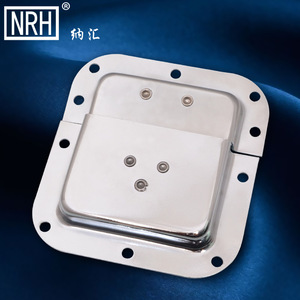 Nrh Nahui Fermeture à anneau pour couvercle intérieur de flight case, Série 61, Fermoir papillon en fer pour caisses en bois et boîtes à outils - Product Image 1