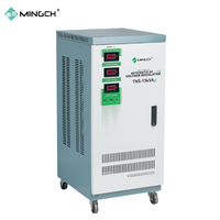Stabilisateur de tension automatique triphasé 15 KVA 380 V CA, régulateur de tension servo AVR pour l'industrie