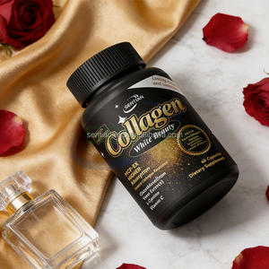 OEM Private Label collagene <span class=keywords><strong>Peptide</strong></span> integratori alimentari peptidi collagene puro marino capsule sbiancanti pillole di bellezza bianche - Product Image 5