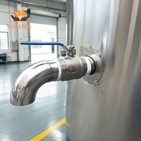 Panci Sup Vertikal Stainless Steel dengan Keran, Panci Perebus Susu Kedelai Listrik/Gas untuk Memasak Bubur Susu Kedelai dan Sup Bergizi
