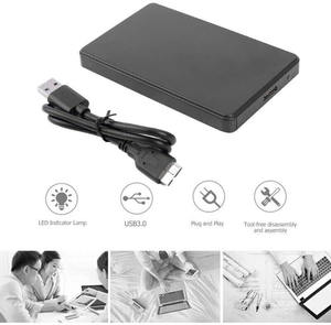 Carcasa Externa para Disco Duro HDD/SSD SATA de 2.5 Pulgadas, USB 2.0, Plástico ABS, con Instalación sin Herramientas para Computadoras Portátiles y de Escritorio - Product Image 4
