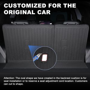 Oferta Especial: Alfombra Premium para Auto, Tapetes de TPE para Todo Clima, Protector de Asiento Trasero para Mitsubishi <span class=keywords><strong>Eclipse</strong></span> Cross 2022-2025 - Product Image 6