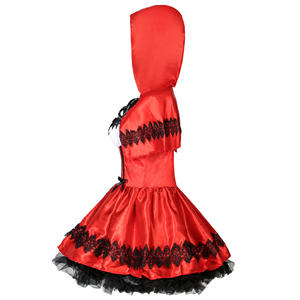 Costumes <span class=keywords><strong>de</strong></span> cosplay pour femmes, <span class=keywords><strong>Rouge</strong></span>-écarlate, pour fête d'Halloween, contes <span class=keywords><strong>de</strong></span> fées, spectacle <span class=keywords><strong>de</strong></span> théâtre, jeu <span class=keywords><strong>de</strong></span> rô<span class=keywords><strong>le</strong></span>, déguisement - Product Image 5