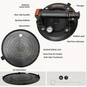 ปั๊มสุญญากาศไฟฟ้าอัตโนมัติ OEM สำหรับงานหนัก ใช้ดูดไม้ ยาง กระจก กระเบื้อง อุปกรณ์ดูดสูญญากาศเกรดอุตสาหกรรม สำหรับงาน DIY - Product Image 5