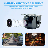 Caméra de recul pour voiture Caméra de recul pour voiture Vision nocturne 160 degrés Caméra de voiture étanche IP68 AHD 720P Caméra de voiture