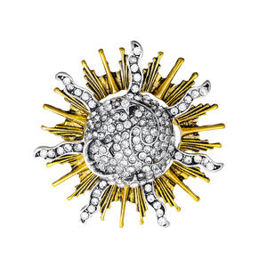 Weiman exquisita industria pesada, sensación de gama alta, broche de Dios, elegante y refinado, Chaqueta de traje para hombre, accesorio de abrigo, <span class=keywords><strong>Broo</strong></span> - Product Image 5