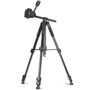 Treppiede per Fotocamera in Lega di Alluminio Q111H, Treppiede Robusto per Videocamera e Fotografia - Product Image 5