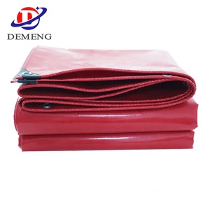 650gsm Bạt PVC Rèm nhiệm vụ nặng nề không thấm nước Xe tải bảo vệ bìa với Brass khoen tùy chỉnh Hàn Lona vải - Product Image 4