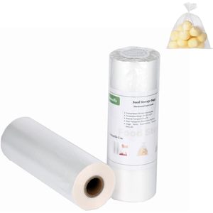 Sacs de conservation alimentaire SummedUp 10x14 pouces 1 gallon en PE transparent en rouleau pour congélateur et cuisine - Product Image 1
