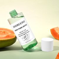 Tonique Fermenté Naturel Vegan Moringa Papaye OEM ODM, Exfoliant Doux, Eau Éclaircissante pour la Peau avec Formule Pure