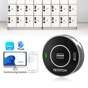 Tediton Hotel Safe Public Mode Gabinete <span class=keywords><strong>Locker</strong></span> <span class=keywords><strong>Lock</strong></span> TTlock Rfid <span class=keywords><strong>NFC</strong></span> <span class=keywords><strong>Lock</strong></span> Storage <span class=keywords><strong>Locker</strong></span> Gabinete con cerradura eléctrica - Product Image 1