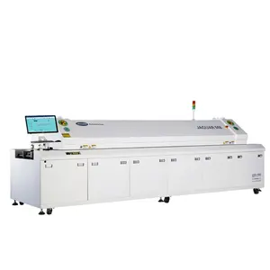 Oven Solder Reflow, Mesin SMT Oven Reflow 8 Zona Pemanas Udara Panas SMT Oven