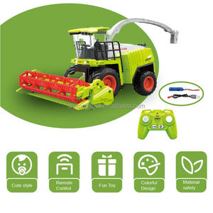 LK Toys 1/24 6CH <span class=keywords><strong>RC</strong></span> Tracteur Farmer Car Alloy Wheat Harvester 2.4G Remote Controller avec Light & Sound - Product Image 3