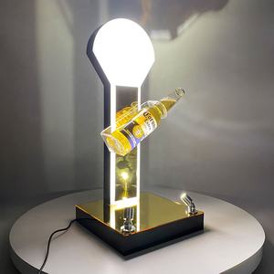 Personalizado OEM acrílico LED iluminado personalizado licor publicidad tienda de vinos soporte de exhibición estante botella de licor pantalla - Product Image 4