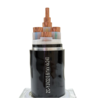 Cable de Aluminio XLPE para Cableado de Edificios, Cable de Distribución Industrial, Cable de Energía para Ingeniería Civil con Clasificación IP68 y Revestimiento de PVC