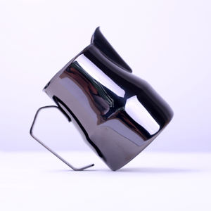 Brocca Latte Acciaio Inox Dianoo 600ml - Placcata Titanio, Per Cappuccino E Frullati, Blu - Foto 9