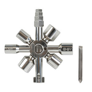 Clé triangulaire interne polyvalente pour armoire de commande électrique, ascenseur, compteur d'eau et vanne - Product Image 1