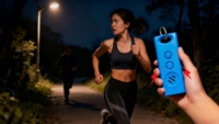 Alarme personnelle de sécurité SOS pour enfants et personnes âgées, USB C, 200 mAh, rechargeable, féminine, 130 dB, alarme personnelle de défense personnelle avec LED et flash