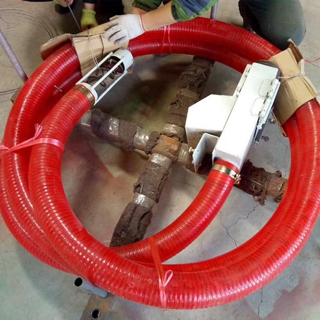 10m Gasoline and Electric Models Customized Small Farm Flour Seed Paddy Auger Flexible Screw Conveyor Grain Suction Machine