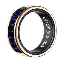 Cincin Pintar Pelacak Kesehatan Desain Modern Terbaru dengan Layar Digital, Berbagai Mode Olahraga, dan Fungsi Penghitung Pintar