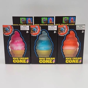 <b>Torch</b> Ice Cream Cone Shaped Decompression Toy for 0-24 Months Unisex Releases Squeezing and Kneading Music - Product Image 6