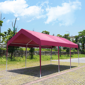 Ty 10x20 FT structure <span class=keywords><strong>en</strong></span> acier robuste abri de voiture <span class=keywords><strong>garage</strong></span> voiture abri de voiture tente de fête <span class=keywords><strong>en</strong></span> métal - Product Image 2