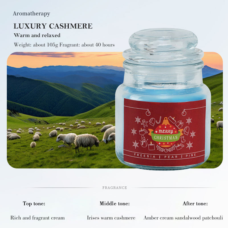 Bleu-Cachemire luxueux