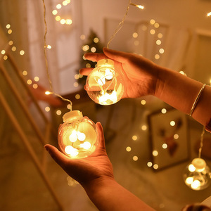 Christmas Decorative LED Wishing <strong>Ball</strong> Curtain <strong>String</strong> <strong>Lights</strong> Wedding Lantern <strong>String</strong> <strong>Light</strong> - Product Image 5
